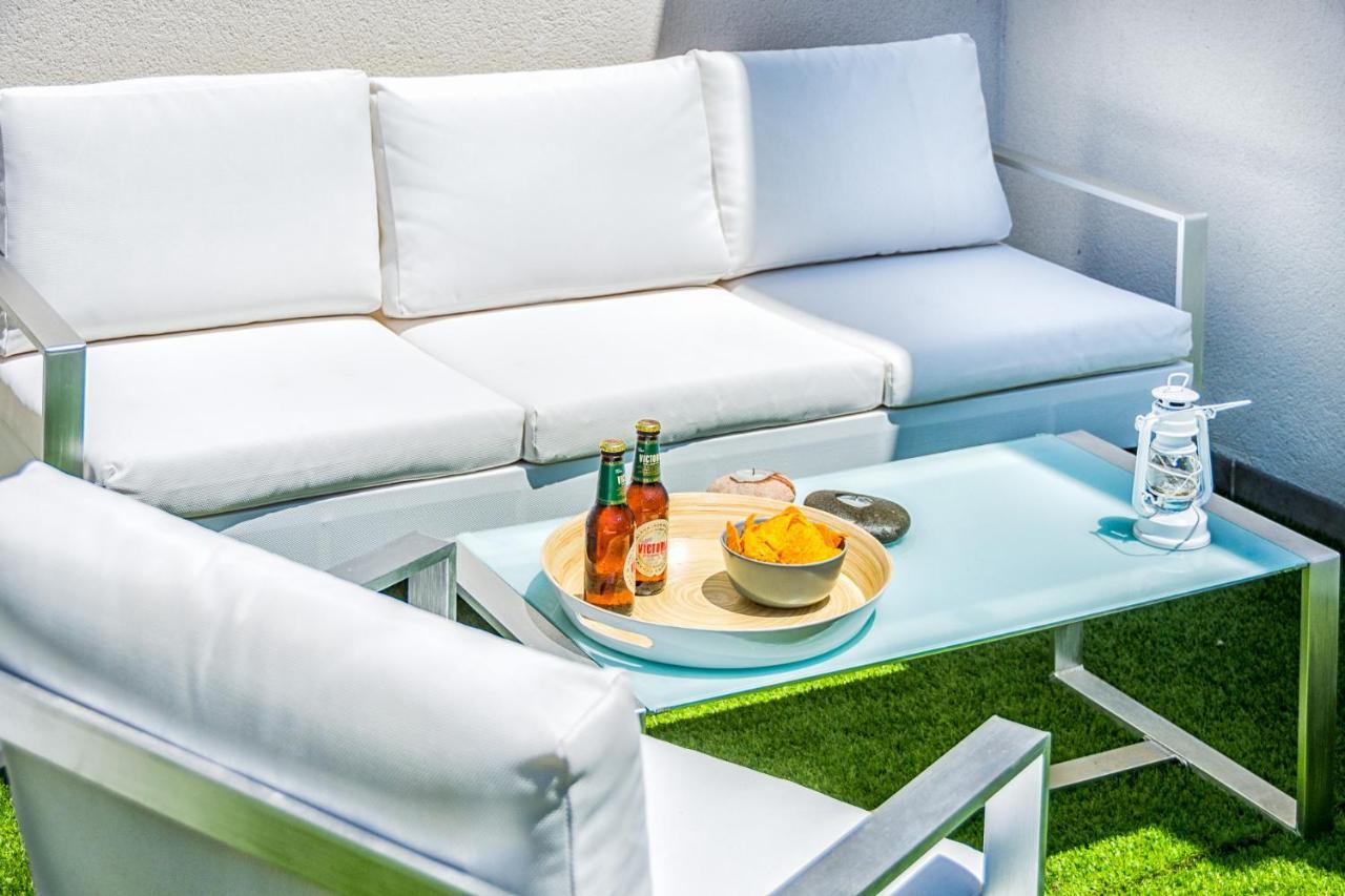 Apartamento Atico terraza privada piscina centro ac nuevo 1hab Málaga Exterior foto