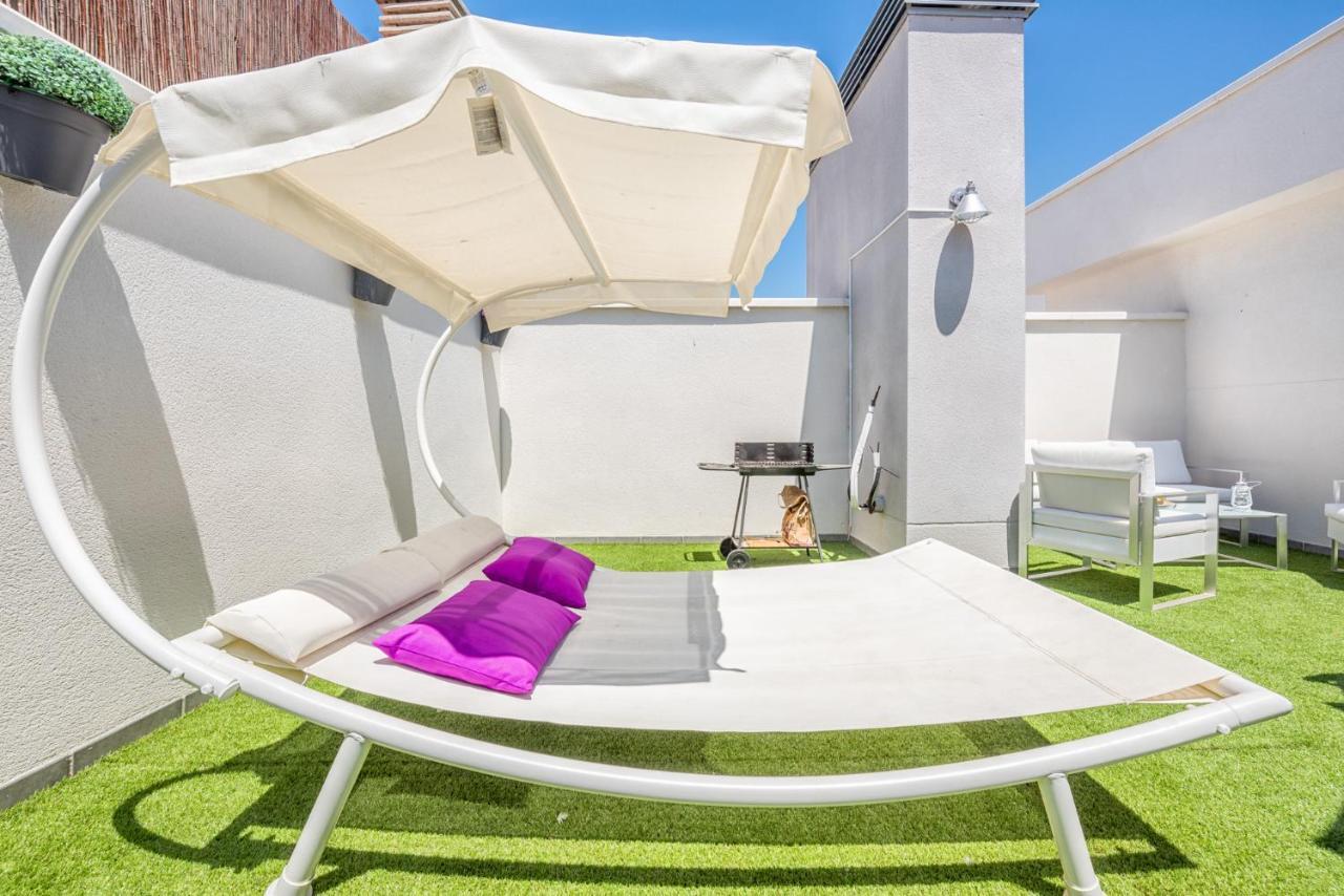 Apartamento Atico terraza privada piscina centro ac nuevo 1hab Málaga Exterior foto