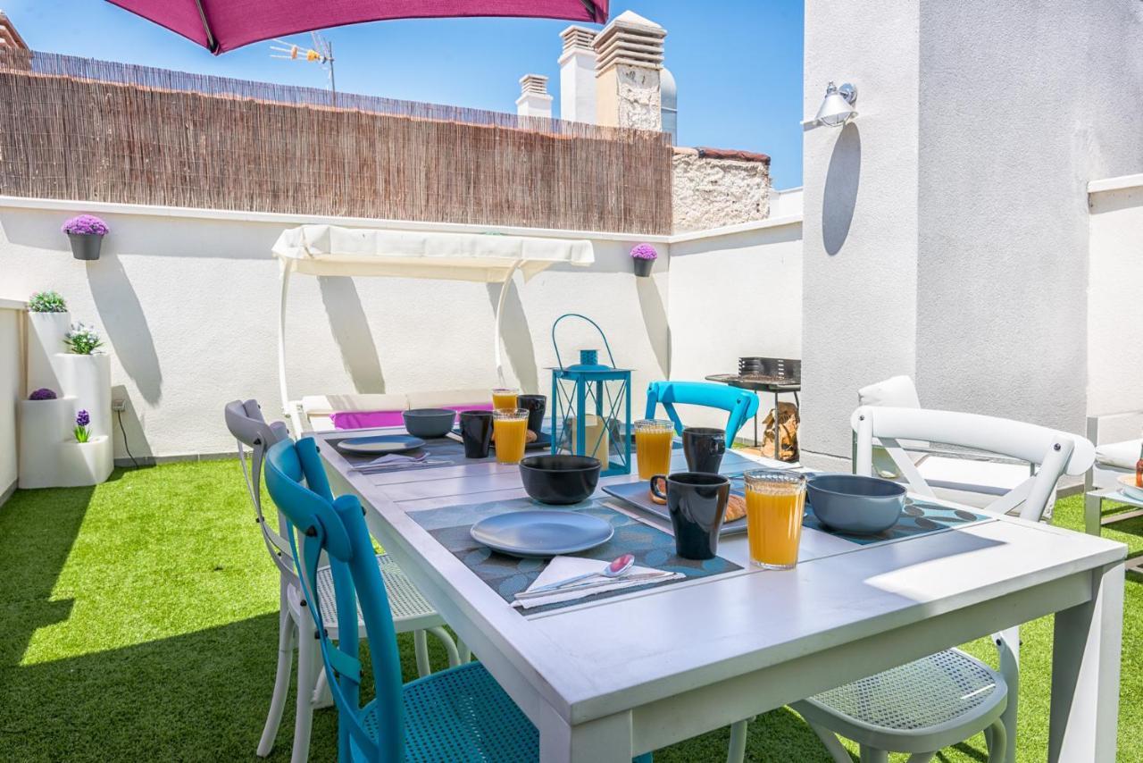 Apartamento Atico terraza privada piscina centro ac nuevo 1hab Málaga Exterior foto