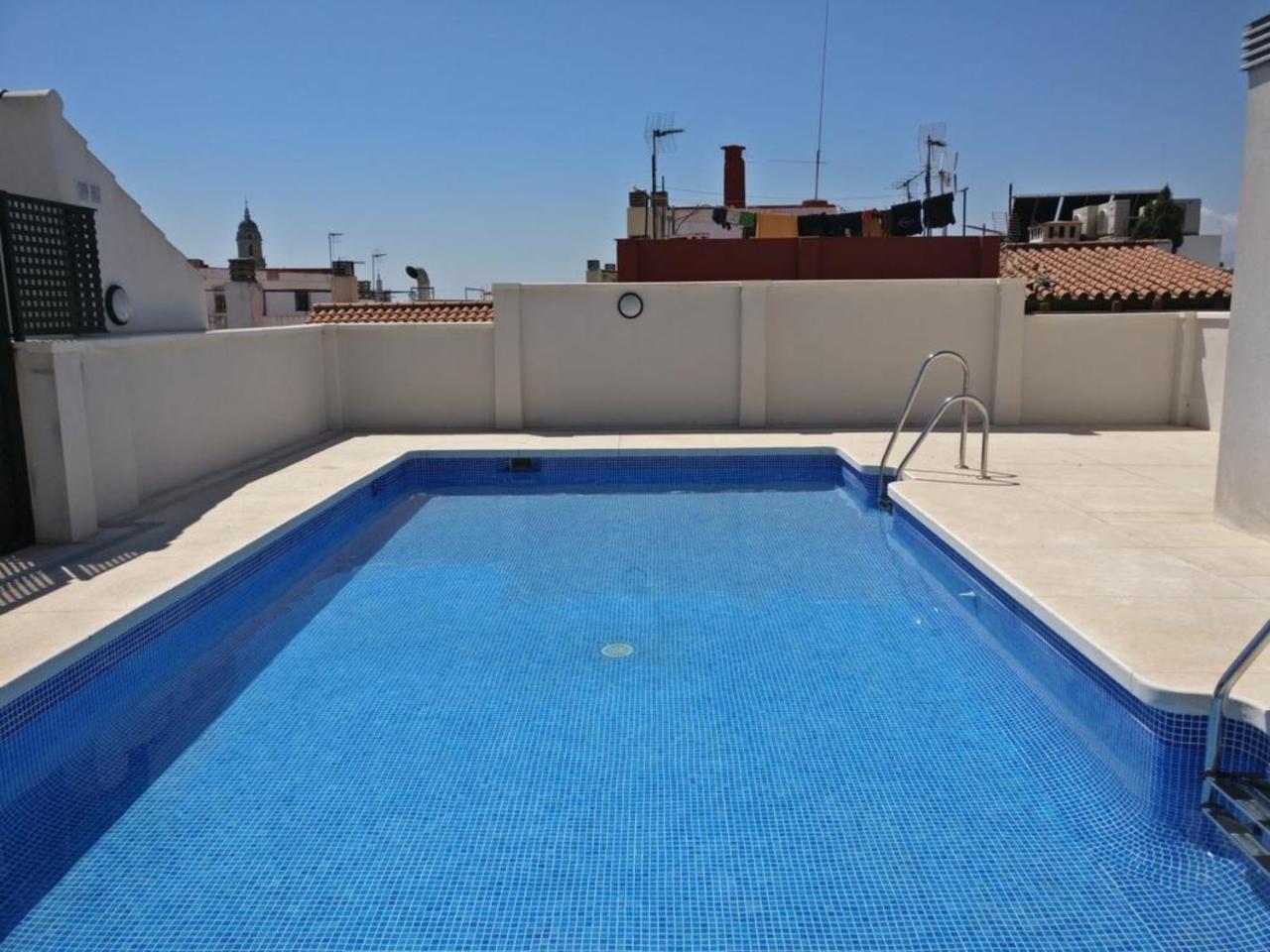 Apartamento Atico terraza privada piscina centro ac nuevo 1hab Málaga Exterior foto
